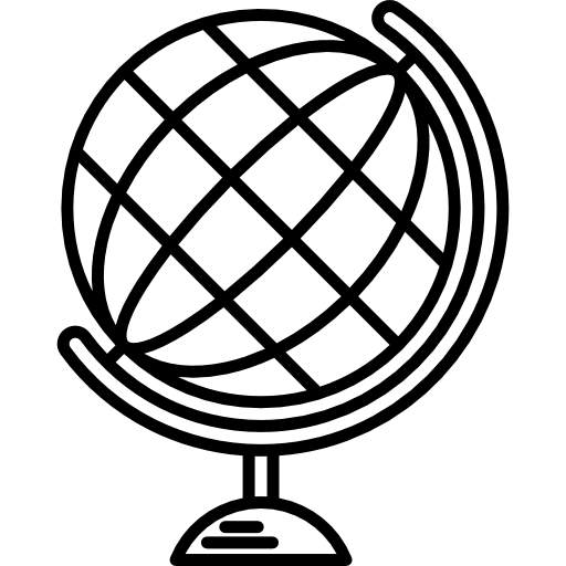 Earth globe planet earth earth grid earth globe icon