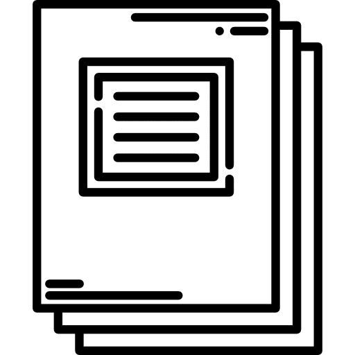 Notebook business address book agenda icon