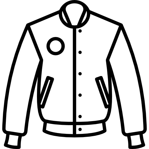 Varsity jacket fashion varsity jacket college icon