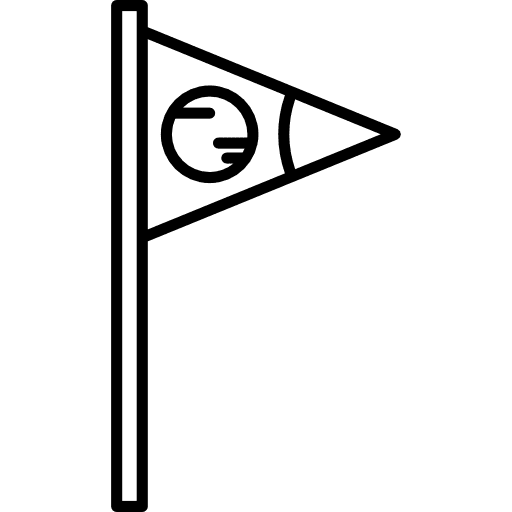 Flag maps and flags sign symbol icon