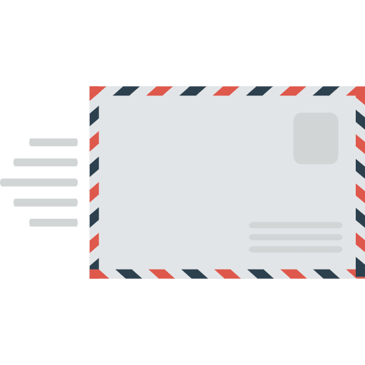 Letter message note communications icon