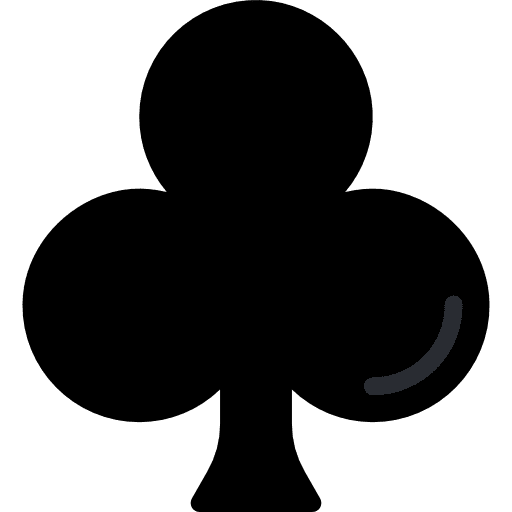 Clubs gaming clubs shapes icon