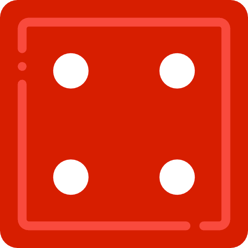 Dice entertainment luck dice icon
