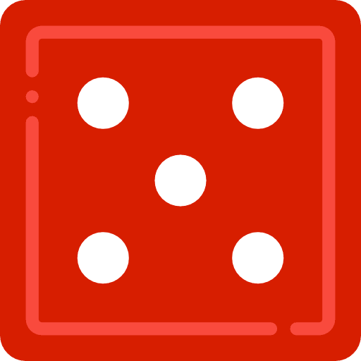 Dice luck entertainment dices icon