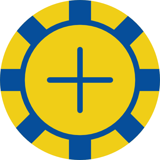 Chip gambling chip bet icon