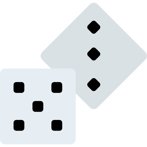 Dices gaming bet dices icon