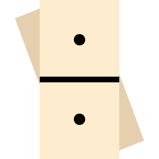 Domino leisure gaming game icon