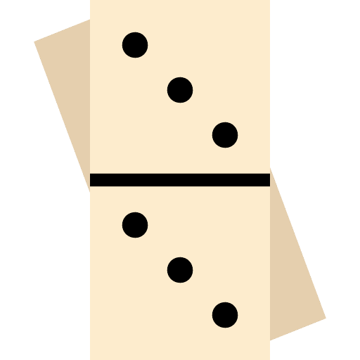 Domino domino gaming leisure icon