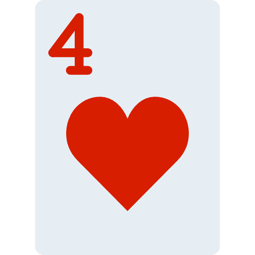 Poker cards casino bet icon