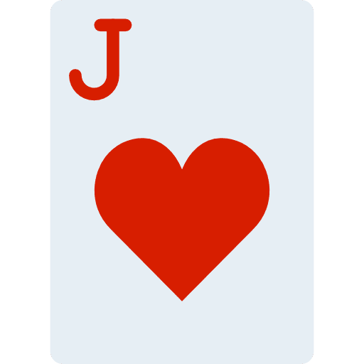 Poker gaming hearts casino icon
