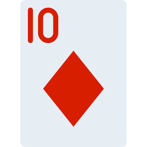 Poker casino gaming diamond icon