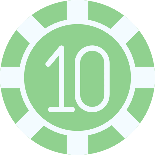 Chip gaming bet casino icon