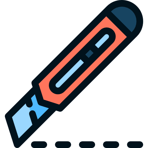 Blade tool blade handmade icon