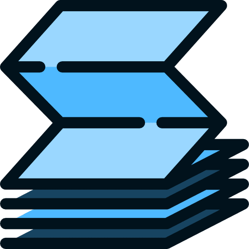 Office material fax art and design papers icon