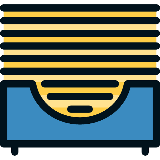 Office material pile office material papers icon