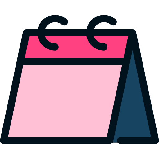 Weekly calendar interface monthly calendar daily calendar icon