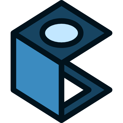 Zooming zooming magnifying glass lens icon