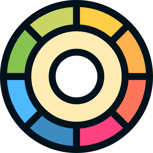 Circular graphic circular graphic shapes palettes icon