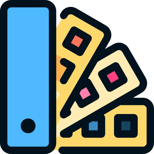 Home repair art painter repairing icon