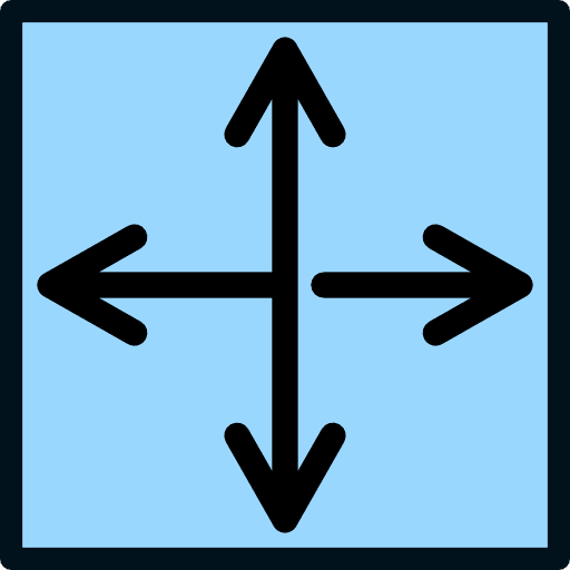 Resizing resizing resize squares icon