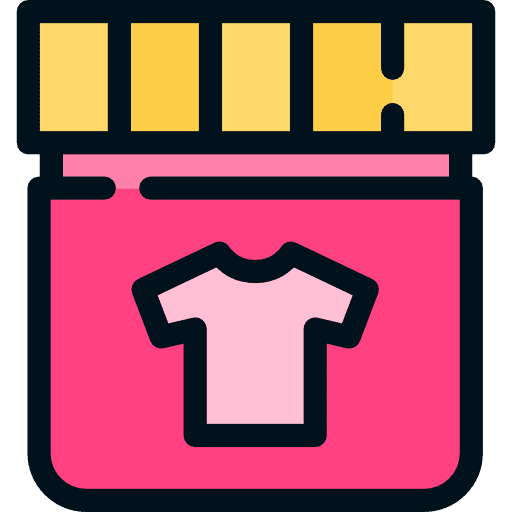 Dye dye jar bottle icon