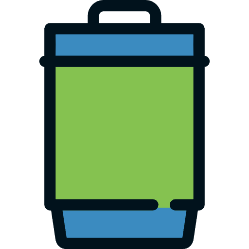 Garbage bin recycle bin trash bin garbage bin icon