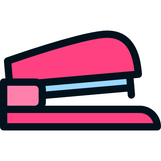 Office material attach school material attachment icon