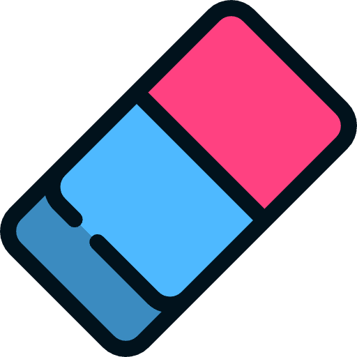 Office material school material office material erase icon