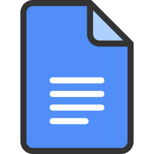 Docs archive google file icon