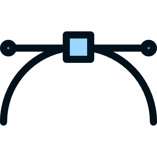 Graphic tool graphics editor interface line icon