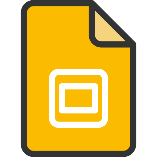 Slides documents google slides icon