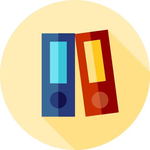 Archive office material file archives icon