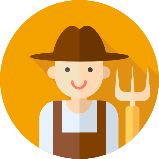 Farmer profession farmer avatar icon