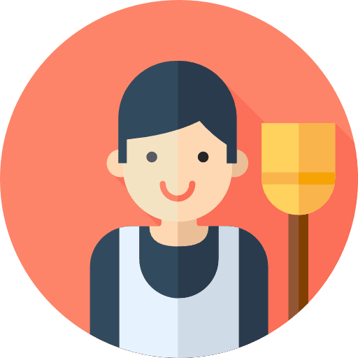 Maid avatar user professions and jobs icon