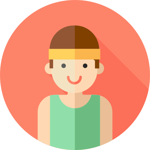 Athlete jobs avatar professions and jobs icon