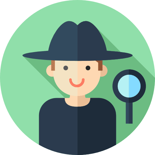 Detective avatar detective user icon