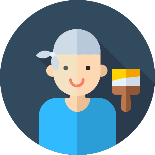 Dyer professions and jobs user profession icon