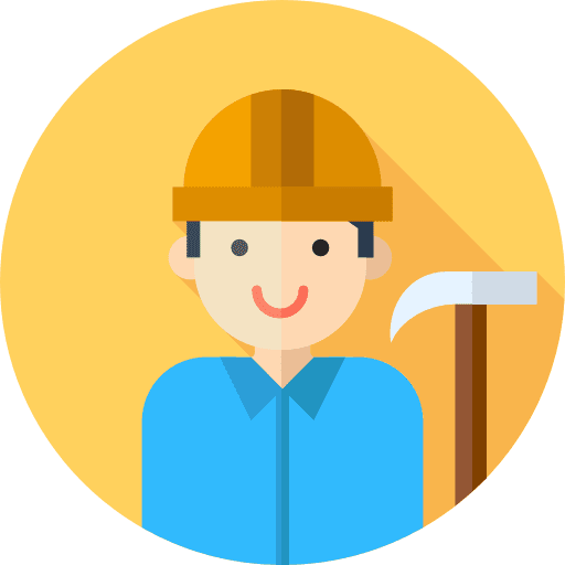 Miner user profession jobs icon