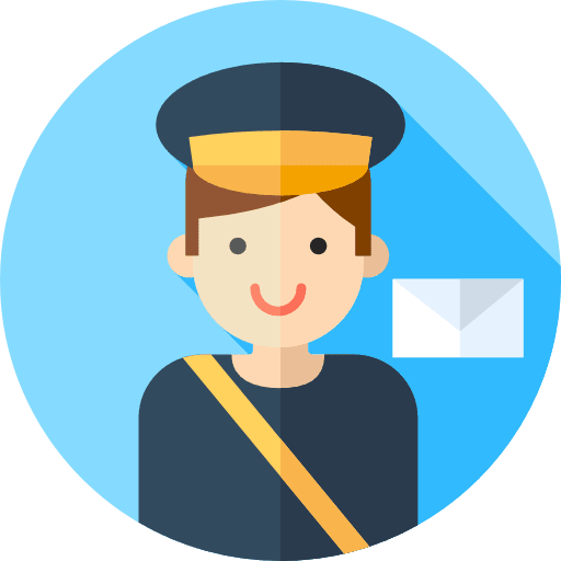 Postman postman profession mailman icon