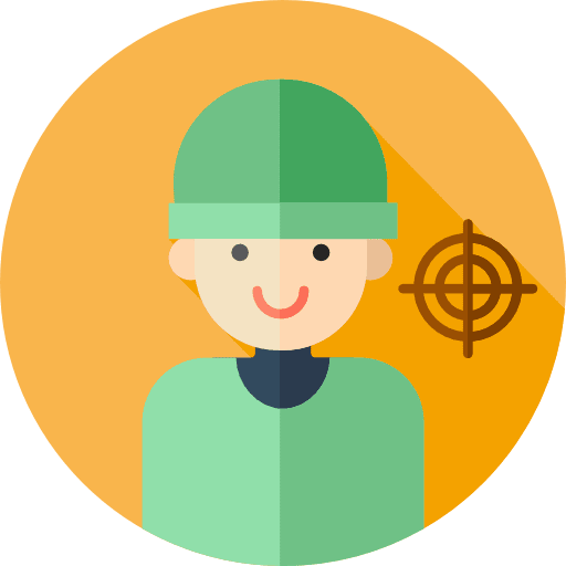 Soldier soldier profession jobs icon