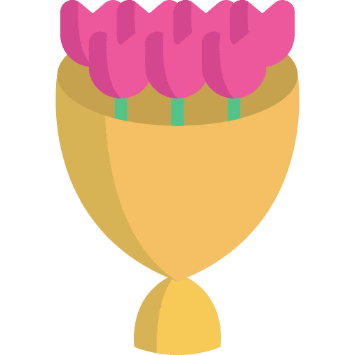 Bouquet roses bouquet blossom icon