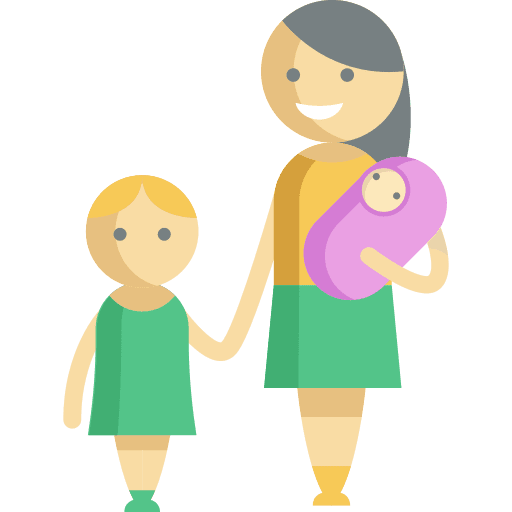 Family girl woman cultures icon