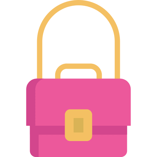 Handbag bags handbag hand bag icon