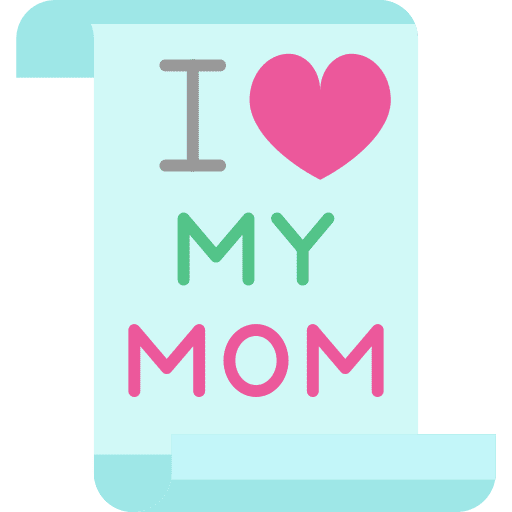 Greeting card greeting card communications mothers day icon