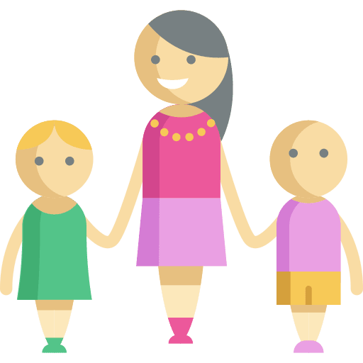 Motherhood woman family motherhood icon