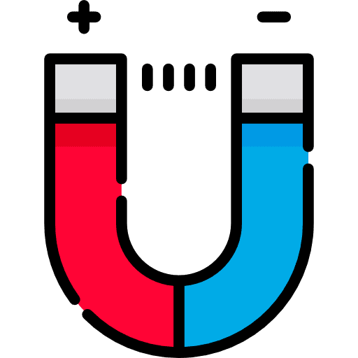 Magnet magnetic magnet tools and utensils icon