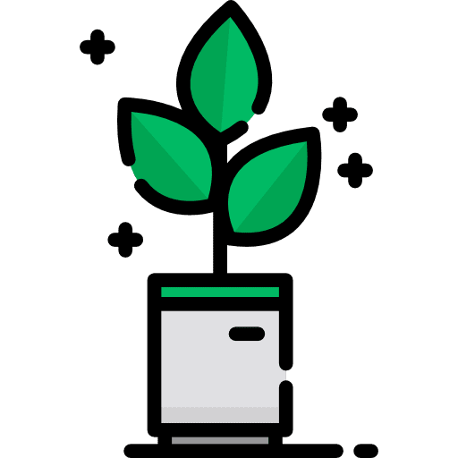 Plant garden ecology and environment plant icon