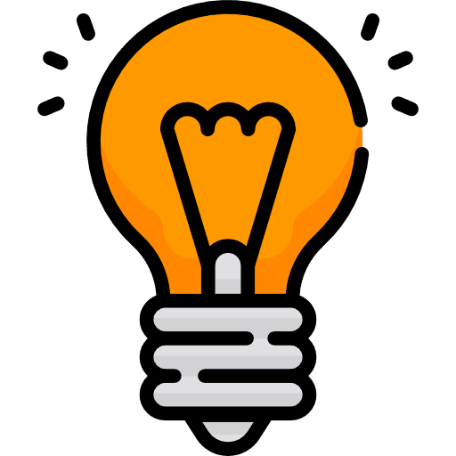 Bulb idea electricity invention icon
