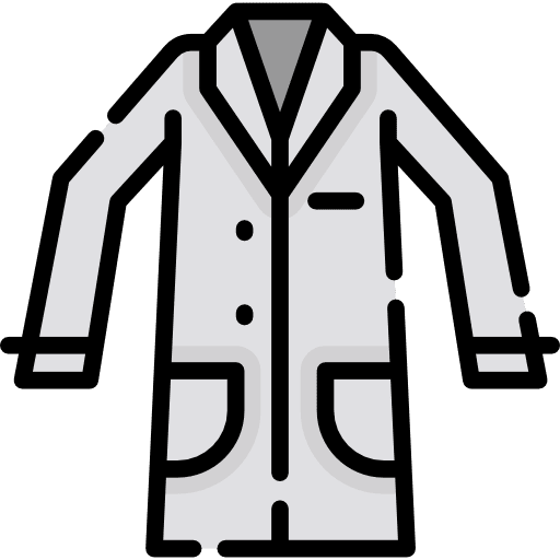 Doctor coat doctor coat fashion clothes icon