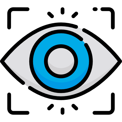 Eye visible interface visibility icon
